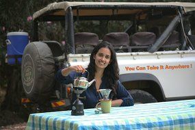 Clever Coffee Dripper Maker for Pots & Chemex Carafes-Permanent Stainless Steel Cone Filter Plus Scoop by AK PRO-Reusable... N4