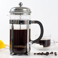 UBLISS Stainless Steel Teapot,Coffee French Pressure Pot 1000ml N4