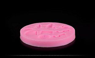Topnew-Candy Cavity Silicone Chocolate Mold Candy and Gummy Moulds Halloween Supplies H1634 N5