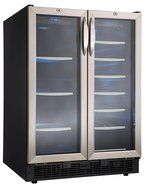 Danby DBC2760BLS 5.0 Cu. Ft. Silhouette Beverage Center - Black/Stainless N7