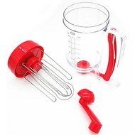 Y&amp;XL&amp;H Manual Pancake Machine Breakfast Mixer Pancake Batter Dispenser Perfect Cupcakes Waffles N3