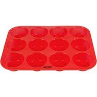 Silicone Cupcake Pans [TWO PACK], One 12 cup reg size &amp; one 24 cup mini size Silicone Muffin baking pans / MULTI-PACK... N5