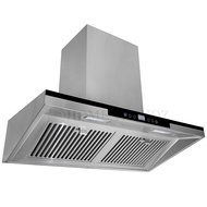 36" Kitchen Under Mount Stainless Steel Touch Screen LCD Range Hood Stove D9 N5