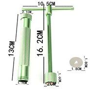 StarSide 20pcs Paste Extruder Clay Sugar Craft Fondant Cake Gun Cake Sculpture Decor N3