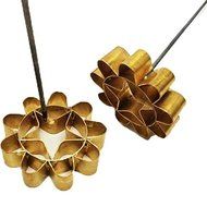 Little Diameter 6.5 cm Thai Flower DOK JOK Mold Brass Mold Bake Luscious Thai Cookies DESSERT SWEET BAKING COOK N7