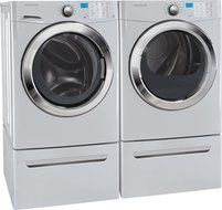 Frigidaire Pair Special-Ultra Stylish, Mega Capacity Laundry system with READY STEAM and Matching Pedestals (FFFS5115PA... N2