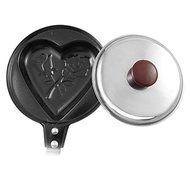 TOOGOO(R) Heart Shape Egg Pancake Mini Non Stick Fry Frying Pan