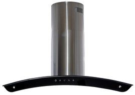 AKDY New 36" European Style Island Mount Stainless Steel Range Hood Vent Touch Control N9