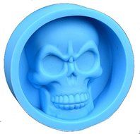 Skulls Halloween Silicone Mold for Fondant, Gum Paste, Chocolate, Crafts N2