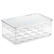 InterDesign Cabinet Binz Tea Bag Organizer Box, Clear N8