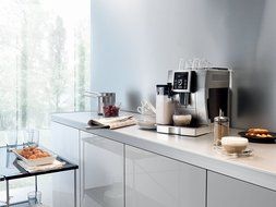 DeLonghi ECAM23450SL Superautomatic Espresso Machine, Silver N2