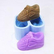 Y&amp;XL&amp;H A Pair of Shoes Shaped Fondant Cake Chocolate Mold N2