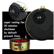 Smart radiant electromagnetic furnace cooker and coffee making any appliance can be heated N6