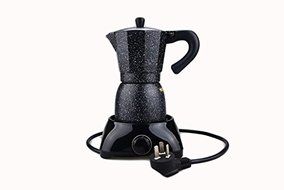 BOSON PRODUCT 240ml Stovetop Moka Pot Aluminium Electric Coffee Espresso Maker With Stove Coffee Supplies Household... N3