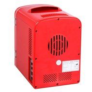 Portable Mini Fridge Cooler and Warmer Auto Car Boat Home Office AC &amp; DC Red - Dual Functions Of Cooling And Heating... N5
