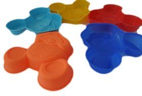 Mickey Mouse Mold Chocolate Candy Jello 3D Cartoon Figre Cake Tools Soap Mold Sugarcraft Cake Shape Decoration...