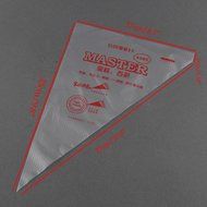 yueton Pack of 100 Disposable Cream Pastry Bag Cake Icing Piping Decorating Tool N5