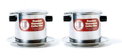 Vietnamese Coffee Filter Phin 11 Ounce (Large), Gravity Insert, One Cup N16