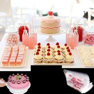 yueton Pack of 100 Disposable Cream Pastry Bag Cake Icing Piping Decorating Tool N6