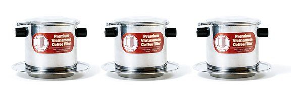Vietnamese Coffee Filter Phin 11 Ounce (Large), Gravity Insert, One Cup N17