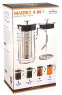 GROSCHE Madrid French Press Coffee Maker, Tea Press & Coffee Press 8 cup 34 oz 1L with German Glass N9