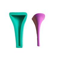 Yunko Fondant Cake Decorating Silicone Gum Paste Valentine's Day Cupcake Decoration Mold Heel of High-heeled Shoes
