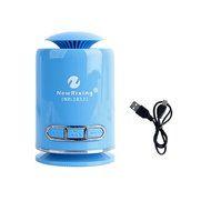 NR-1011 mini bluetooth speaker/TF card/voice call bluetooth speaker -BLUE N7