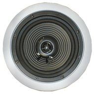 1 - 5.25" Premium Series Round Ceiling Speakers, 50W max, 5.25" polycarbonate cone woofer with 10oz , SC-502E