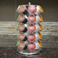 Coffee Pod K-Cup 35 Cup Capacity Storage Lazy Susan Base Carousel N2