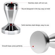 oobest Stainless Steel Coffee Tamper Bariata Espresso Tamper 51mm Base Coffee Bean Press Tool N4