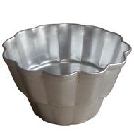 DUFUSTORE 1pcs Aluminum Flower Cake Muffin Chocolate Cupcake Bakeware Pan Mold Tool N5