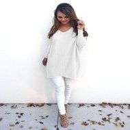 Casual Sweaters,Morecome Womens Long Sleeve Jumper Sweaters Coat N3