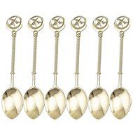 Retro Creative Spoon, 6-pieces Coffee Scoops Stirring Spoon Sugar Spoon Tea Spoon Ice Cream Scoops Seasoning Spoon... N9