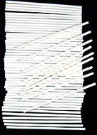 6" X 5/32" SUCKERSTICK Paper Sucker Lolly Lollipop Sticks 50 Count