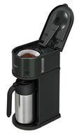 THERMOS vacuum insulation pot coffee maker 0.7L ECF-701 BK (Black) N4