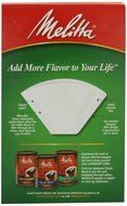 Melitta Cone Coffee Filters, Natural Brown, No. 4, 100-Count Filters (Pack of 6) N15
