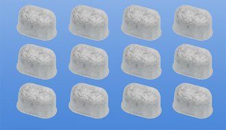 PureGreen WaterFilter 12-Replacement Charcoal Water Filters for Keurig Coffee Machines