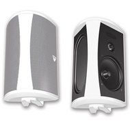 Definitive Technology W Amp Amplifier + AW 6500 All-Weather Outdoor Speakers Bundle (Pair, White) N2