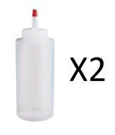 Wilton Regular Melting Decorating Squeeze Bottle Candy Making Supplies (2-Pack)