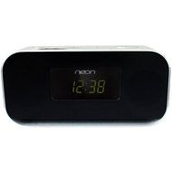 Neon Ms115bt-37 Clock Radio with Perfect Sound, Bluetooth, Dual Alarm and 20 Fm Radio Station Presets