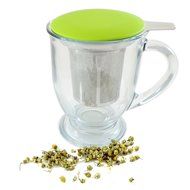 Best Loose Leaf Tea Infuser &amp; Herbal Tea Steeper - Brews, Strains &amp; Steeps Single Cup of Extra Fine Tea - Dishwasher... N3
