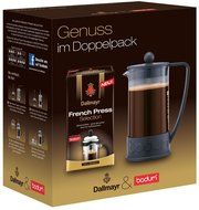 Bodum French Press Coffee Maker (12 Oz) & Dallmayr French Press Coffee (20 Oz) N2