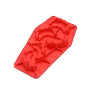 HDE Dracula Fang Jello Chocolate Mold Halloween Party Vampire Teeth Ice Cube Tray N4