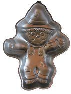 Wilton Cake Pan: Scarecrow/Leprechaun/Witch/Clown (2105-801, 1989) N2