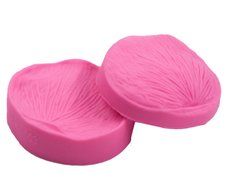 FOUR-C Christmas Gift Decorating Tools Petal Veiner Chocolate Molds Cupcake Decorations Color Pink N2