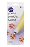 Wilton Disposable 16-Inch Decorating Bags, 12 Pack N2