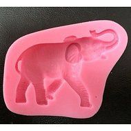 Y&amp;XL&amp;H 3D Animal Silicone Fondant Mold Cake Decorating Mould Silicone Elephant Mold For Cake Chocolate Sugar Saop N2