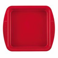SilverStone Hybrid Ceramic Nonstick Bakeware Steel Square Cake Pan, 9-Inch x 9-Inch, Marine Blue N6