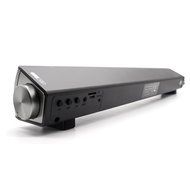 Rayhome Portable Mini TV Soundbar 10W with Subwoofer,Bluetooth Wireless Speaker with AUX Function (Black) N4