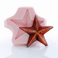Silicone Primitive Star Mold Food Safe Fondant, Chocolate, Candy, Resin, Polymer Clay Mold N7
